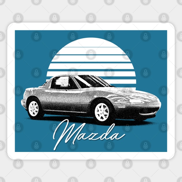 Mazda MX-5 / Miata Fan Design Sticker by DankFutura